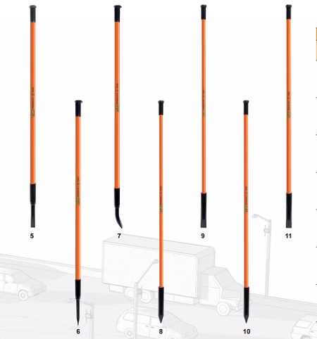 Insulated Tools (Jafco) - Crowbars & Digging Bars